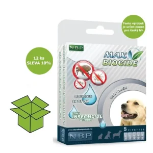 Značkový Max Biocide Spot-on Dog repelentní kapsle, pes 5 x 1 ml (12 ks) SLEVA 10 % !CZ!