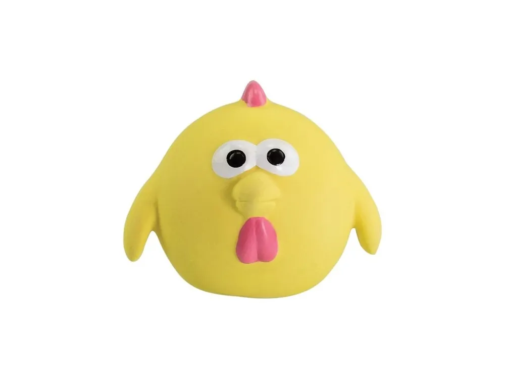Míč kuře se zvukem 5 cm, latex, HipHop Omezená Nabídka
