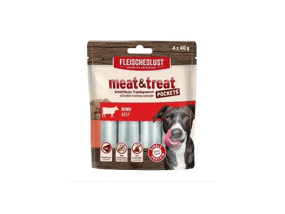 MEAT & TREAT BEEF 4x40g Hit Sezóny