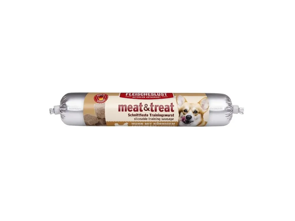 MEAT & TREAT CHICKEN WITH COTTAGE CHEESE 80g Pouze Dnes