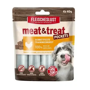 MEAT & TREAT POULTRY 4x40g Akce
