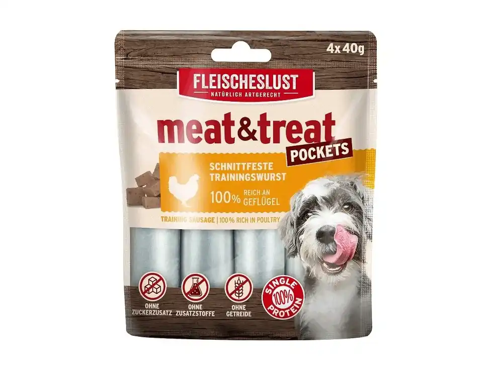 MEAT & TREAT POULTRY 4x40g Akce