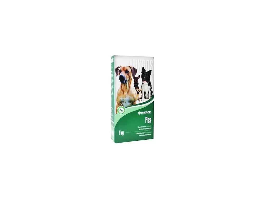 Rychlé Dodání Mikrop Mikros Pes plv 1kg krabička