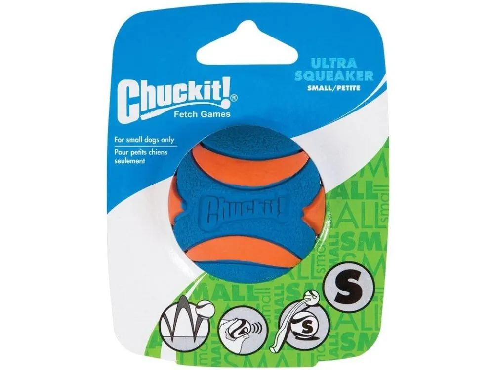 Míček Ultra Squeaker Ball Small 5 cm – pískací Sleva