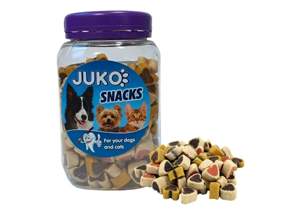 Mini Srdíčka Soft MIX JUKO Snacks 280 g Vrácení Zdarma