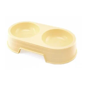 Značkový Miska plast dvojitá 2 x 300 ml