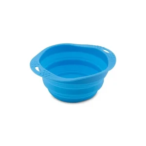 Miska pro psa, cestovní, BecoBowl Travel-blue M, EKO Sleva