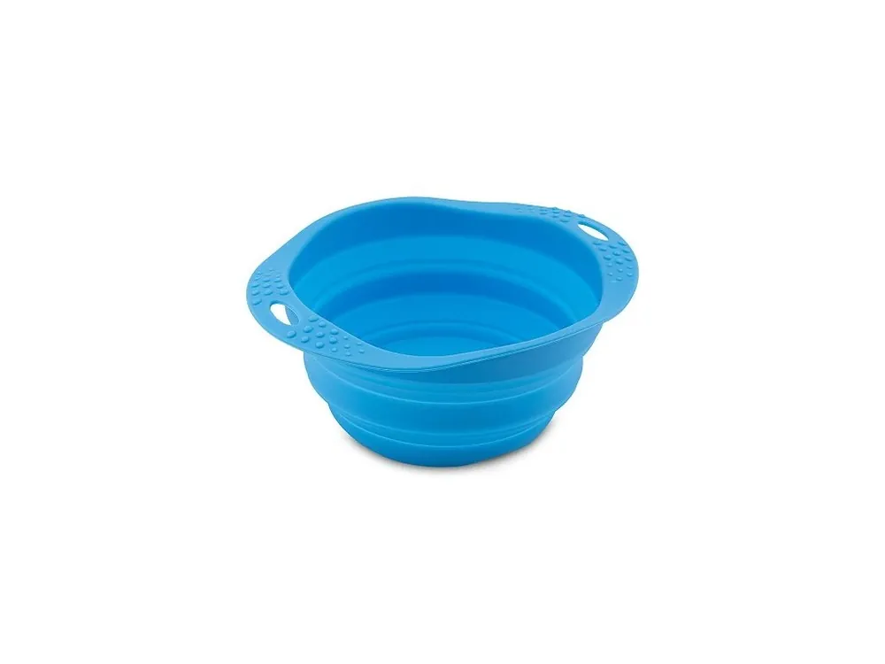 Miska pro psa, cestovní, BecoBowl Travel-blue M, EKO Sleva
