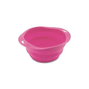 Miska pro psa, cestovní, BecoBowl Travel-pink M, EKO Akční Cena