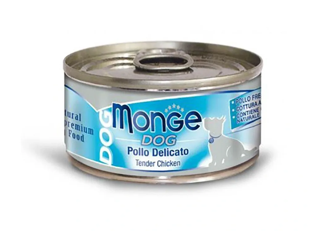 MONGE DOG NATURAL křehké kuřecí maso pro psy 95 g Horká Nabídka