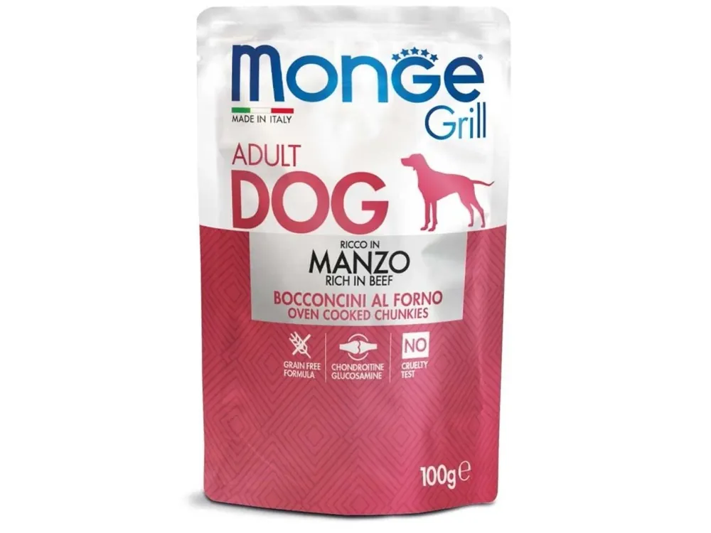 MONGE GRILL kapsička s hovězím masem pro psy 100 g Odeslání Ihned