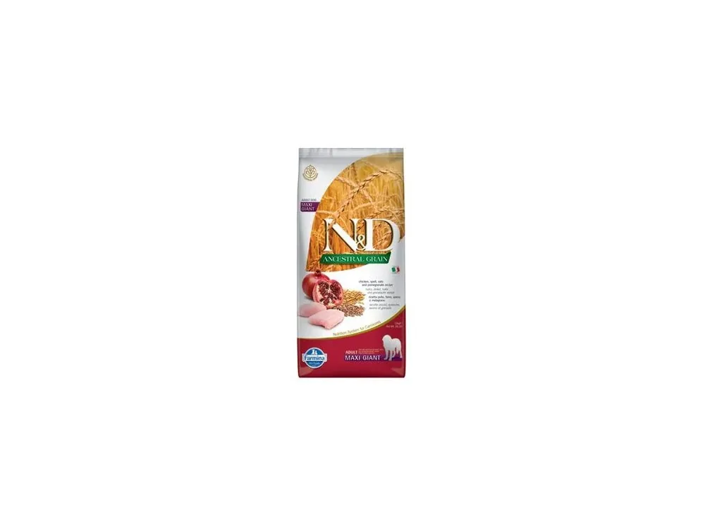 Koupit Online N&D LG DOG Adult Giant Chicken & Pomegranate 12kg