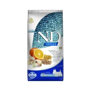 N&D OCEAN Dog LG Cod, Spelt, Oats & Orange Adult Mini 7 kg Originální
