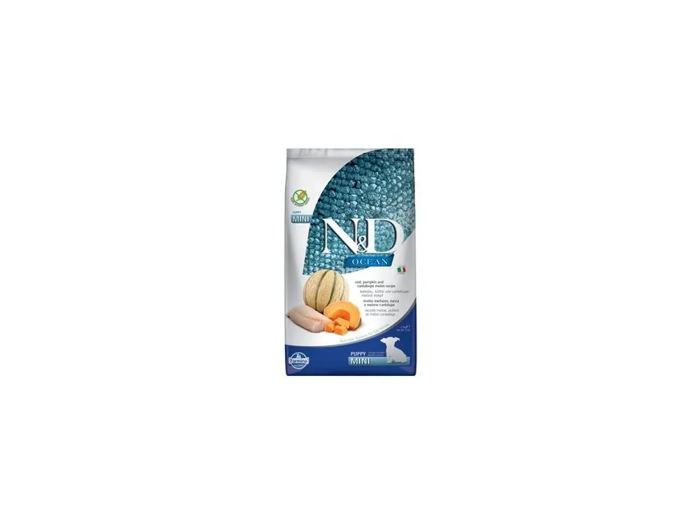 Must-Have N&D OCEAN DOG Puppy Mini Codfish & Pumpkin&Melon 2,5kg