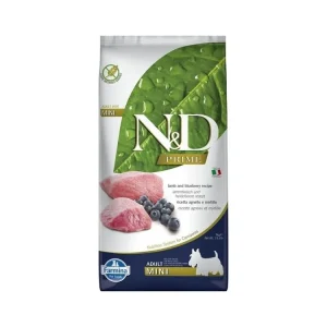 Cenový Hit N&D PRIME DOG Adult Mini Lamb & Blueberry 7kg