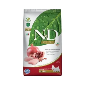 N&D PRIME Dog GF Chicken & Pomegranate Adult Mini 2,5 kg Značkový