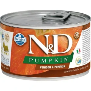 Nejlepší Cena N&D PUMPKIN Dog konz. Venison & Pumpkin Mini 140 g