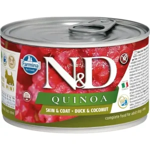 N&D QUINOA Dog konz. Duck & Coconut Mini 140 g Hit Sezóny