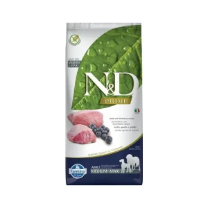 Novinka N&D PRIME Dog GF Lamb & Blueberry Adult Medium & Maxi 12 kg
