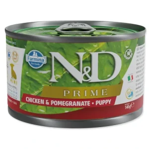 Nejlepší Volba N&D PRIME Dog konz. Chicken & Pomegranate Puppy Mini 140 g