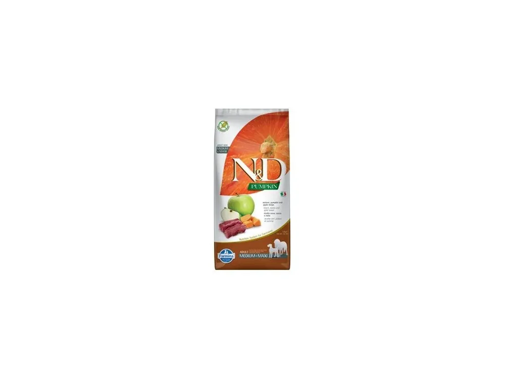 Akční Nabídka N&D Pumpkin DOG Adult M/L Venison & Apple 12kg