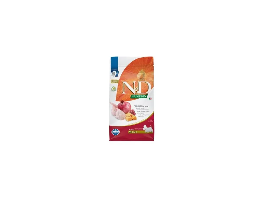 N&D Pumpkin DOG Adult Mini Quail & Pomegranate 2kg Top Prodej