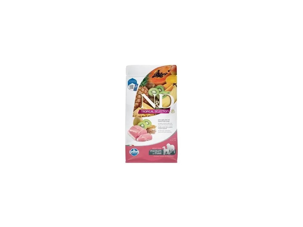 Nejprodávanější N&D TROPICAL SELECTION DOG Adult M/L Pork 2kg
