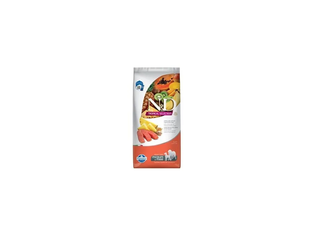 N&D TROPICAL SELECTION DOG Adult M/L Salmon 10kg Cenový Hit