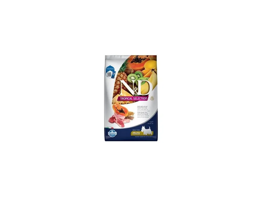 Rychlé Dodání N&D TROPICAL SELECTION DOG Adult Mini Lamb 5kg