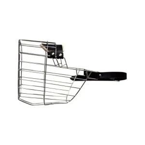 Náhubek kovový Německý ovčák - pes, chrom 125 x 155 x 130 mm Horká Nabídka