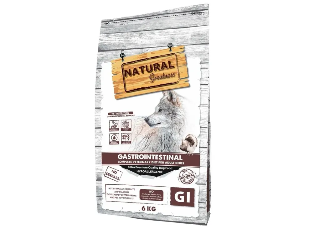 Cenový Hit Natural Greatness GASTROINTESTINAL veterinární dieta pro psy