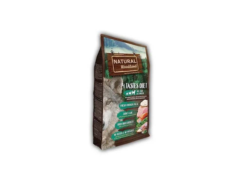 Natural Woodland 4 TASTES Diet Expresní Doručení
