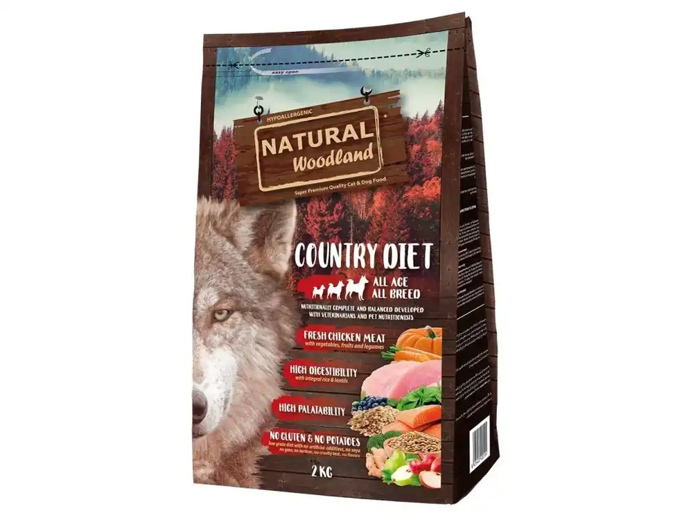 Autentický Natural Woodland Country Diet