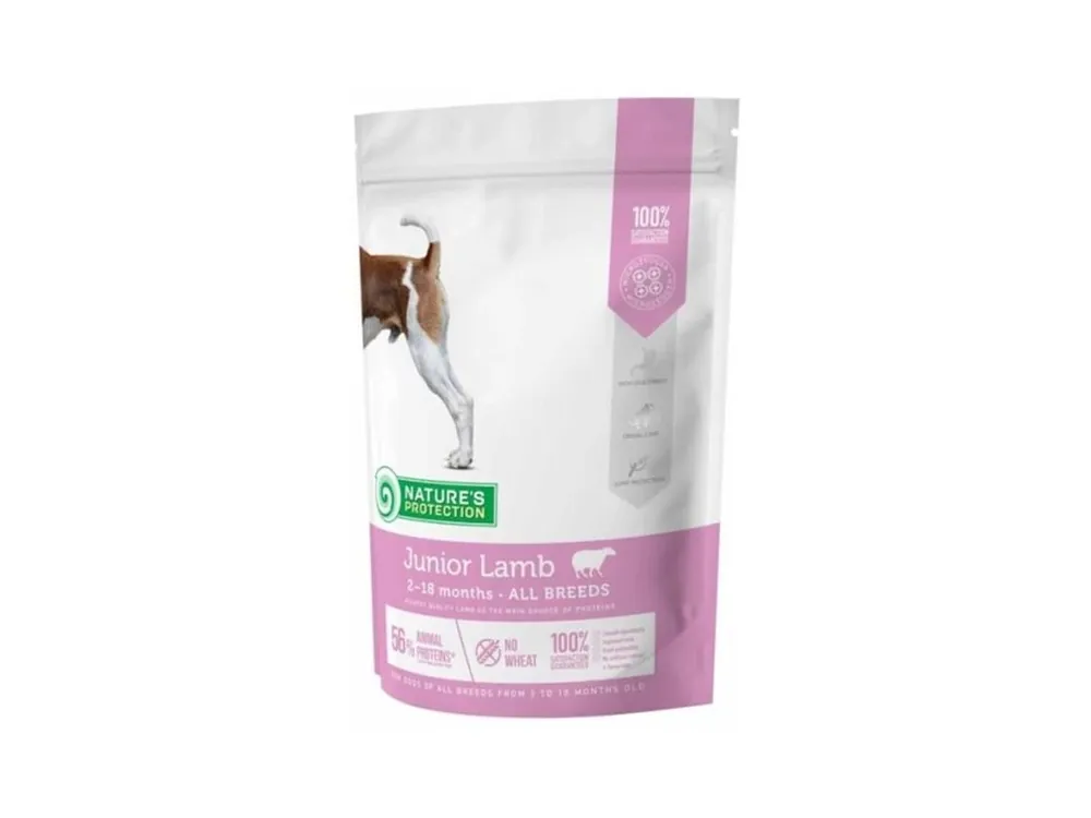 Nature‘s Protection Dog Dry Junior Lamb 500 g Akční Cena