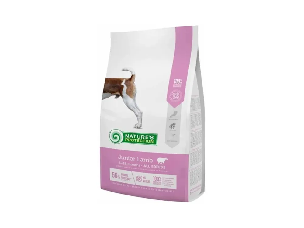 Nature‘s Protection Dog Dry Junior Lamb 7,5 kg Nízká Cena
