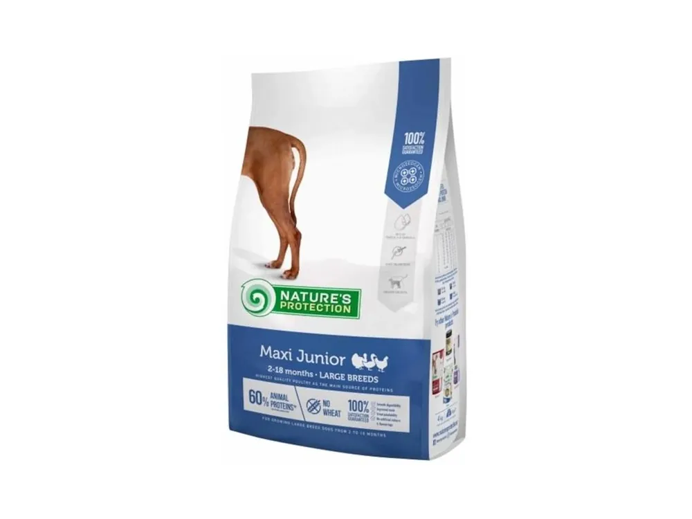 Nature‘s Protection Dog Dry Junior Maxi 12 kg Víkendová Akce