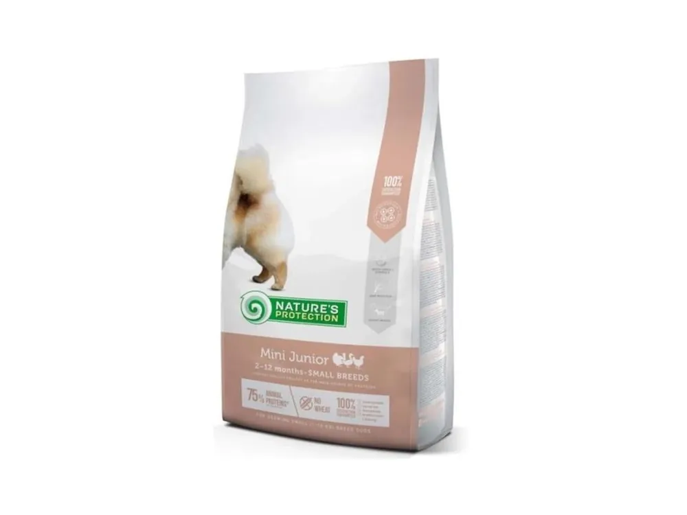 Přímo Od Výrobce Nature‘s Protection Dog Dry Junior Mini 2 kg