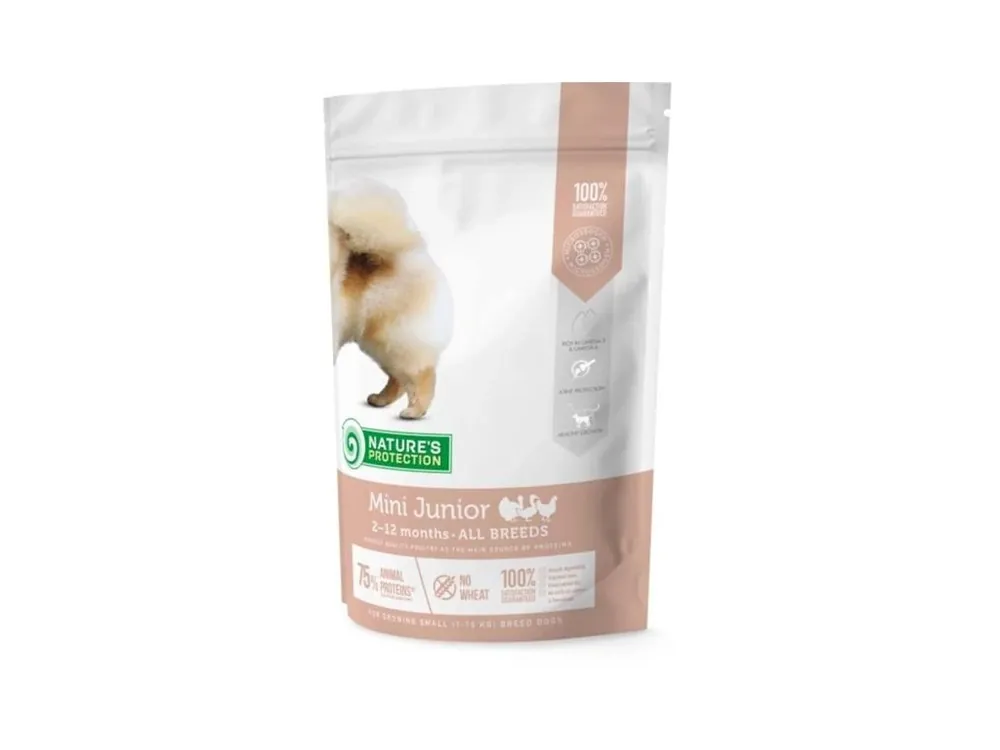 Nature‘s Protection Dog Dry Junior Mini 500 g Bezpečná Platba