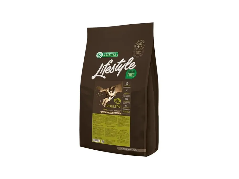 Nature‘s Protection Dog Dry LifeStyle GF Poultry 10 kg Horká Nabídka