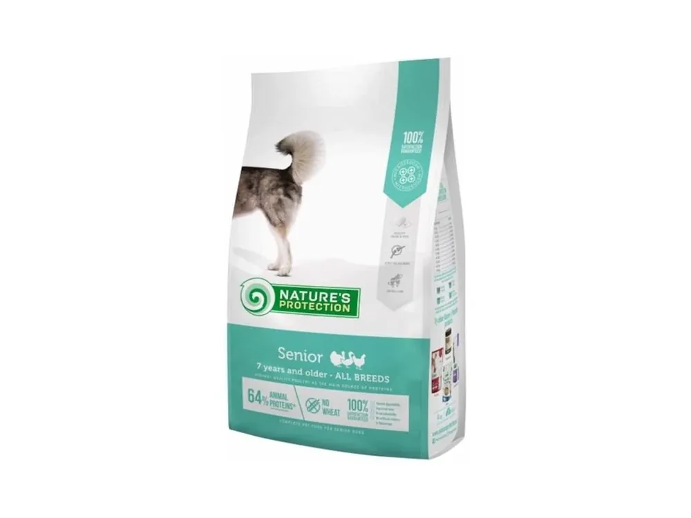 Poslední Šance Nature‘s Protection Dog Dry Senior 4 kg