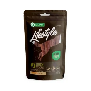 Bezpečná Platba Nature‘s Protection Dog snack Lifestyle kachní tyčinky 75 g