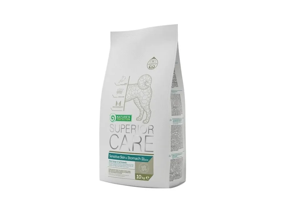 Nová Kolekce Nature‘s Protection Superior Care Dog Dry Adult Sensitive Lamb 10 kg