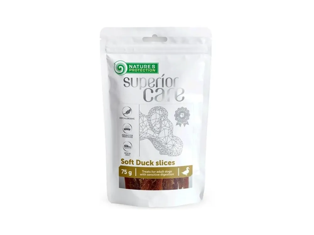 Nature‘s Protection Superior Care Dog Snack kachní plátky 75 g Akční Nabídka