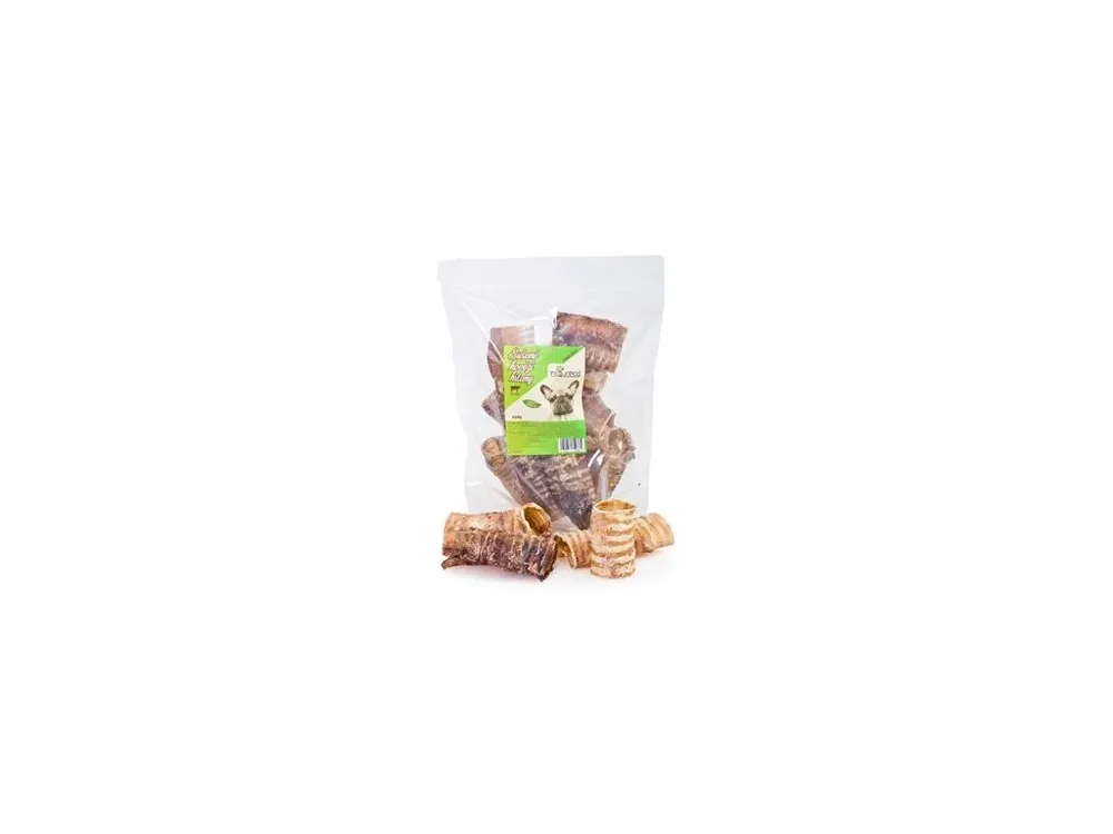 NATURECA pochoutka Hovězí hrtany sušené 250g Oblíbený