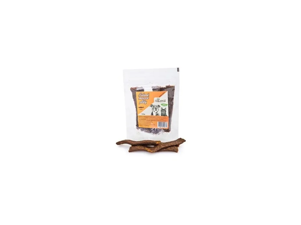 Super Cena NATURECA pochoutka Masové pláty Ryba, 100%maso 100g