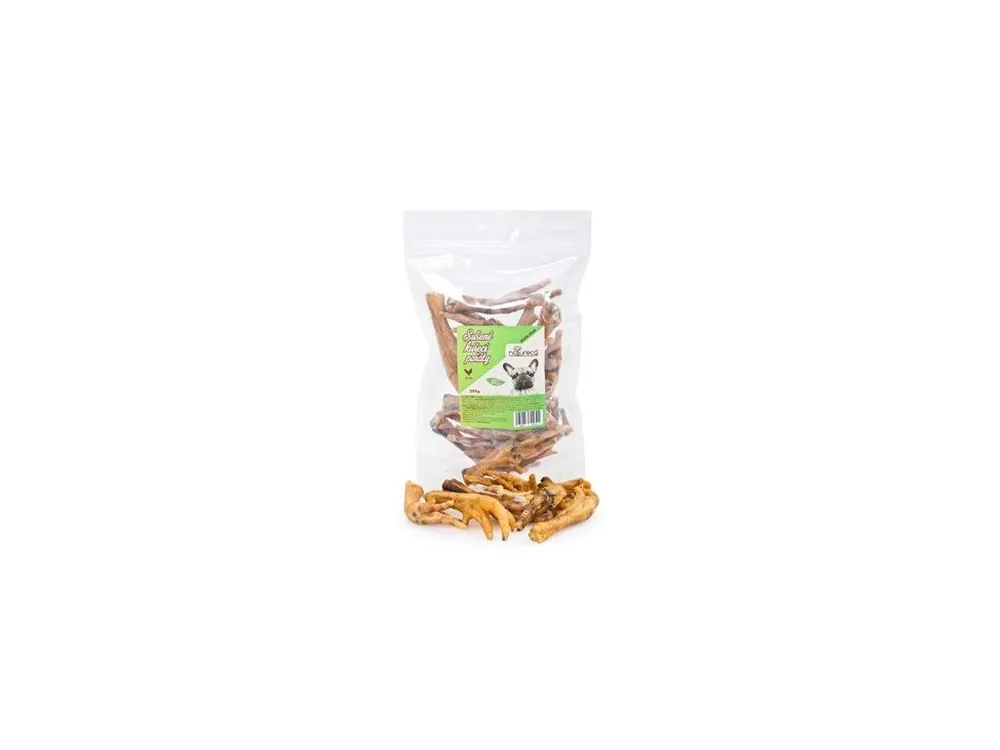 NATURECA pochoutka Kuřecí pařáty sušené 250g Tovární Cena