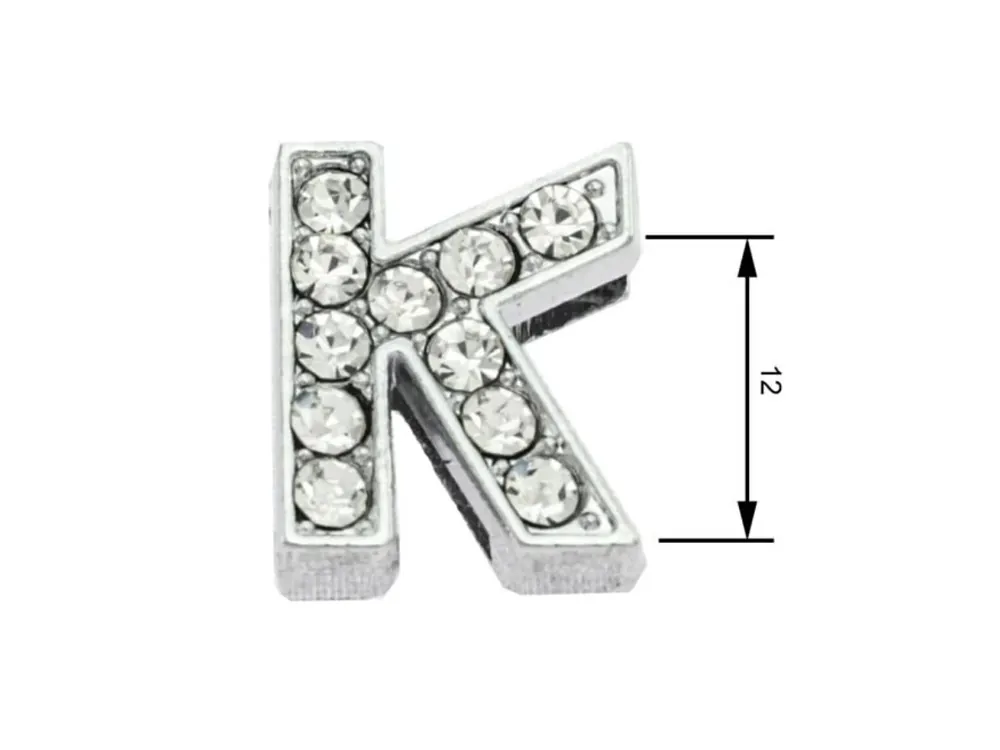 Navlékací písmenka K 12 mm Levný