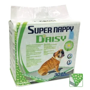 Akční Cena Návyková podložka Super Nappy Sedmikráska 84 x 57 cm (30 ks)