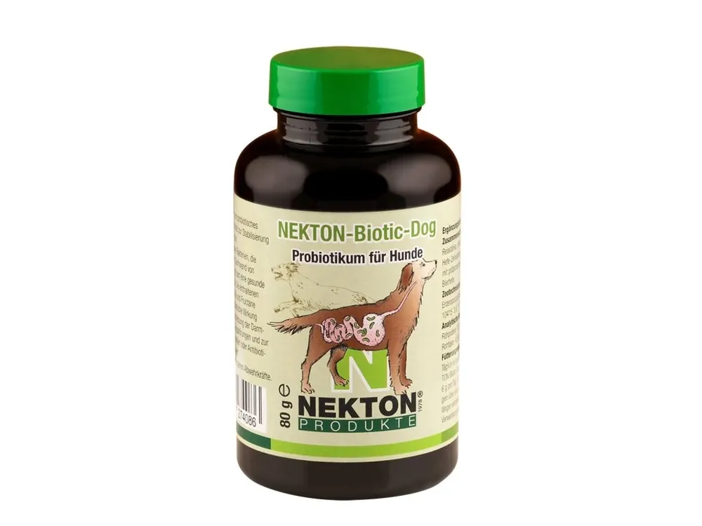 Nekton Biotic Dog - probiotika pro psy 80g Dokud Zásoby Vydrží