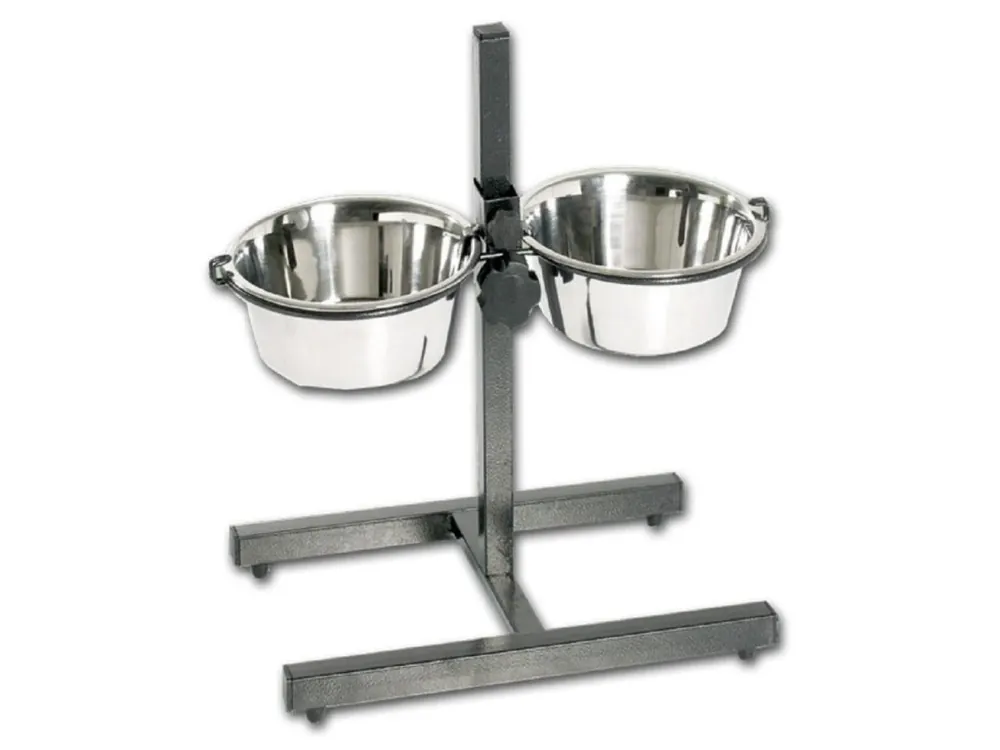 Nerez stojan + misky, 2x4l Koupit Online